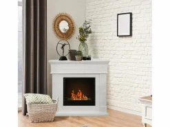 Chimenea de bioetanol de esquina, chimenea de suelo de esquina FORD L110 x P63 x H102^ Best