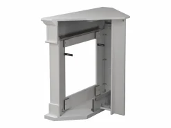 Chimenea de bioetanol de esquina, chimenea de suelo de esquina FORD L110 x P63 x H102^ Best