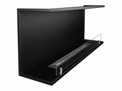 Chimenea de bioetanol empotrada TREVI 120, 3 lados, 3 lados abiertos, 120x50 cm^ Best