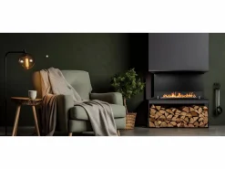 Chimenea de bioetanol empotrada Biochimenea trifacial con 3 lados abiertos 90x45 TREVI 90^ Discount