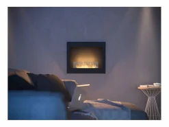 Chimenea|Chimenea|Chimenea de bioetanol Frame 600, color mate, empotrada en pared, sin cristal