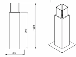Brasero|Chimenea de bioetanol para jardín y exterior Capri 110 blanca