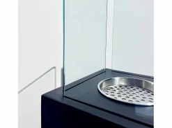 Chimenea de bioetanol para jardín y exterior Capri 70 negra^ Discount