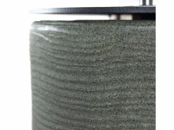 Chimenea de bioetanol RAFFAELLO Sage Green, brasero de jardín, de pie, para uso interior y exterior, d.35 x h.55 Verde Sale