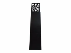 Chimenea de jardín de bioetanol para exterior Vulcano Nero 40x40x145 mm Negro Outlet