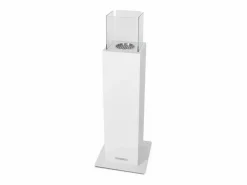 Chimenea de jardín de bioetanol para exterior Capri 70 White Blanco