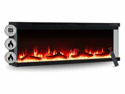 Chimenea eléctrica BALDERIA Orson 50 - Chimenea empotrable -^ Clearance