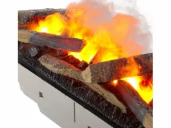 Chimenea eléctrica BALDERIA Ikaros - Chimenea de pie - Aspecto hormigón^ Sale
