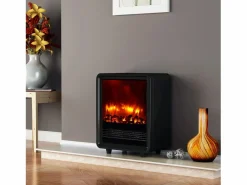 Chimenea|Chimenea|Chimenea eléctrica BALDERIA George - Estufa eléctrica, 2000 W -