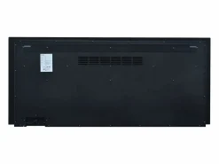 Hauss Spole Chimenea eléctrica con 12 colores de llama - De pared o empotrada - Negra 106,5×46,5×12 Negro Online