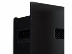 Chimenea eléctrica de pared CHICAGO L101,6 x D14 x H54,6 Negro Clearance