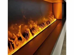 Chimenea|Chimenea|Chimenea eléctrica de vapor de agua con quemador integrado 3D APP 75 PRO-LINE