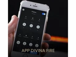 Chimenea|Chimenea|Chimenea eléctrica de vapor de agua con quemador integrado 3D APP 75 PRO-LINE