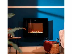 Chimenea|Chimenea|Chimenea eléctrica decorativa Ready Warm 2650 Curved Flames Connected Cecotec 2000W control vía App