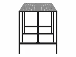 Garden Furniture Mesa Alta|Chrysto Mesa alta de bar acero recubrimiento polvo 200x100x110 cm