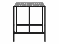 Chrysto Mesa alta de bar acero recubrimiento polvo 100x100x110 cm^Garden Furniture