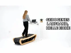 Cinta de Correr Curva con Energía autogenerada – Roble Claro^Monstershop Online