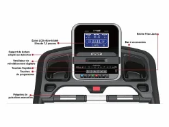 Cinta De Correr|Cinta de correr motorizada XT285 19Km/h - Spirit Fitness