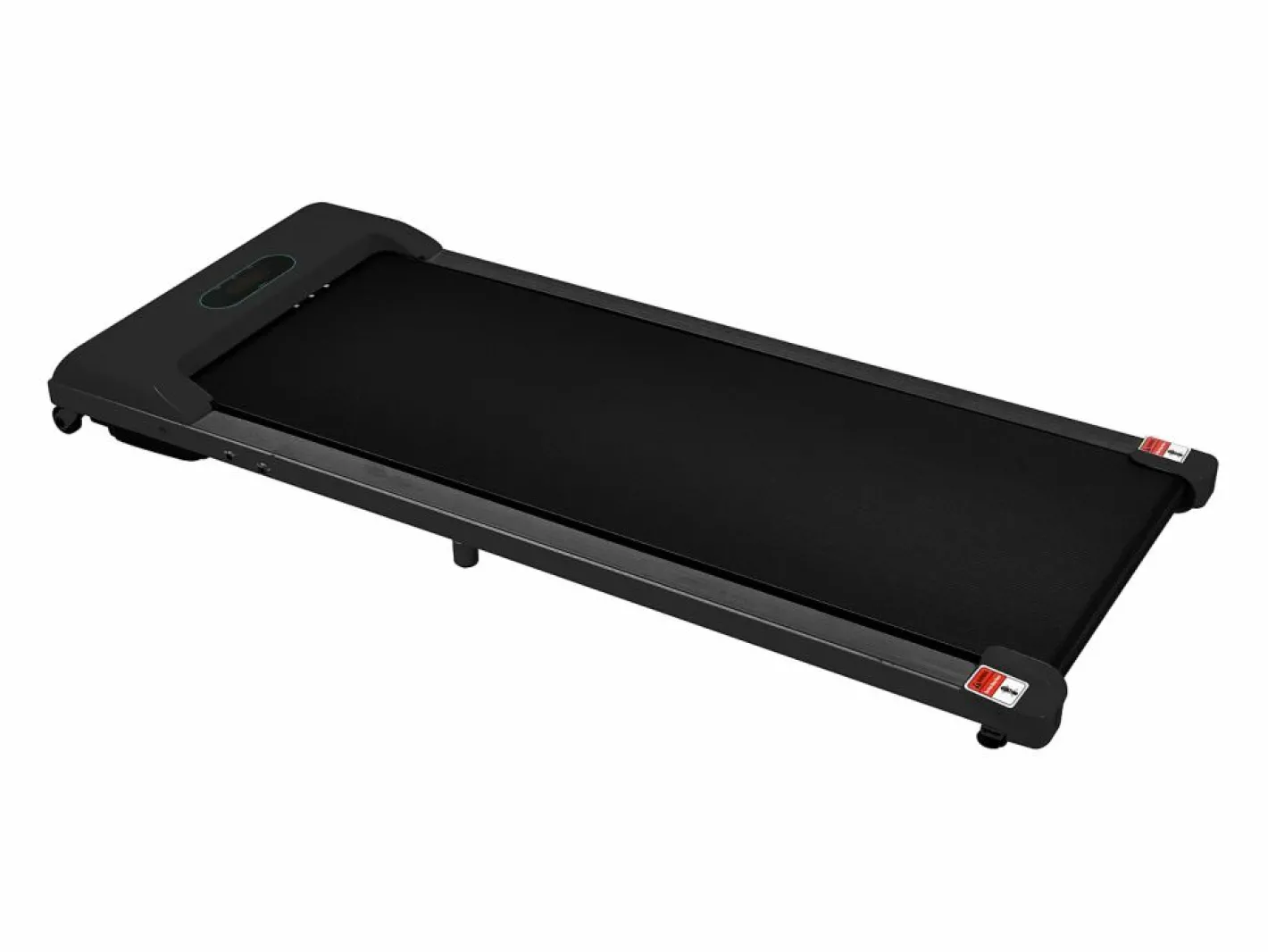 Cinta de correr plegable 2 en 1 para casa/oficina, 1-6 km/h, LED, Bluetooth, soporte para teléfono, metal (130 x 58 x 13 cm) Negro Online