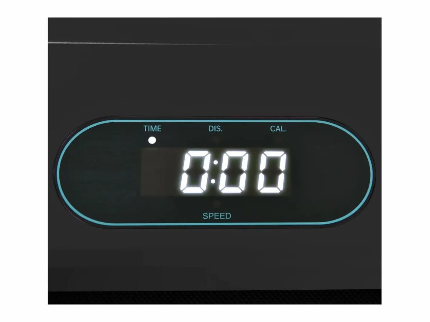 Cinta de correr plegable 2 en 1 para casa/oficina, 1-6 km/h, LED, Bluetooth, soporte para teléfono, metal (130 x 58 x 13 cm) Negro Online