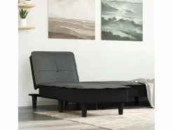 Garden Furniture Sillón De Piel|Claire-Olympe Sofá diván de tela oscuro