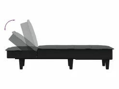 Garden Furniture Sillón De Piel|Claire-Olympe Sofá diván de tela oscuro