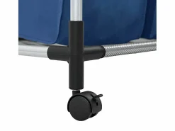 Clasificador de ropa con 4 bolsas Acero Azul Outlet