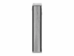 Clemente Armario con espejo de baño madera Sonoma 42x12x60 cm^Garden Furniture