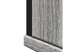 Clemente Armario con espejo de baño madera Sonoma 42x12x60 cm^Garden Furniture
