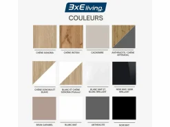 Cómoda: 6 cajones, cachemir, 120 x 79 x 39 cm Beige Sale