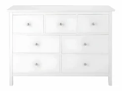 Vente-unique Muebles Niño|Cómoda|Cómoda ALBANE de 7 cajones en pino macizo y MDF