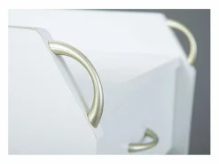 ebuy24 Cajonera De Escritorio|Cómoda archivadora de oficina con ruedas Prosar, 4 cajones color .