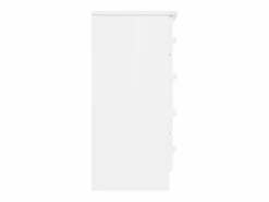 vidaxl Cómoda|Cómoda cajonera ALTA madera maciza pino 77x35x73 cm