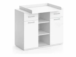 Vicco Cómoda cambiador 113x70x109 leonie Blanco