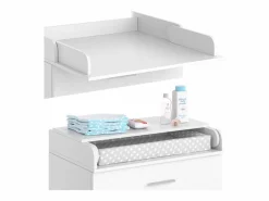 Vicco Cómoda cambiador 75x50x100 lena Blanco Best