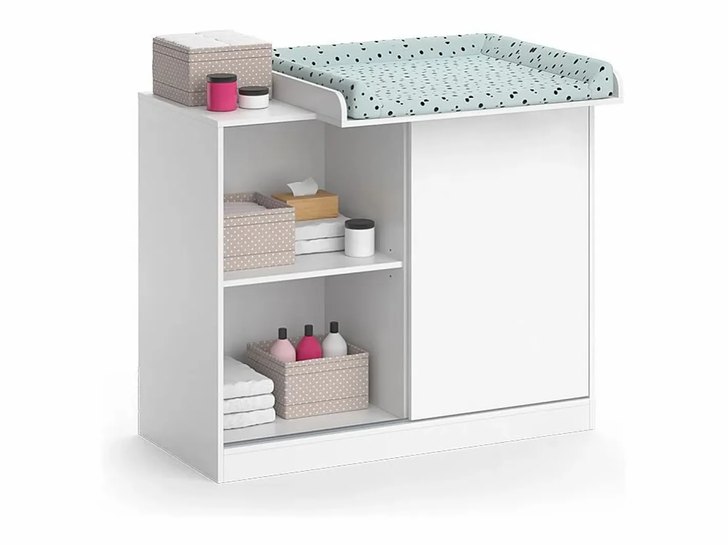 Vicco Mueble De Bebé|Cómoda cambiador 113x53x93 ruben