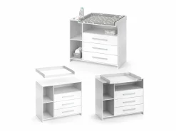 Vicco Mueble De Bebé|Cómoda cambiador 113x53x100 oskar