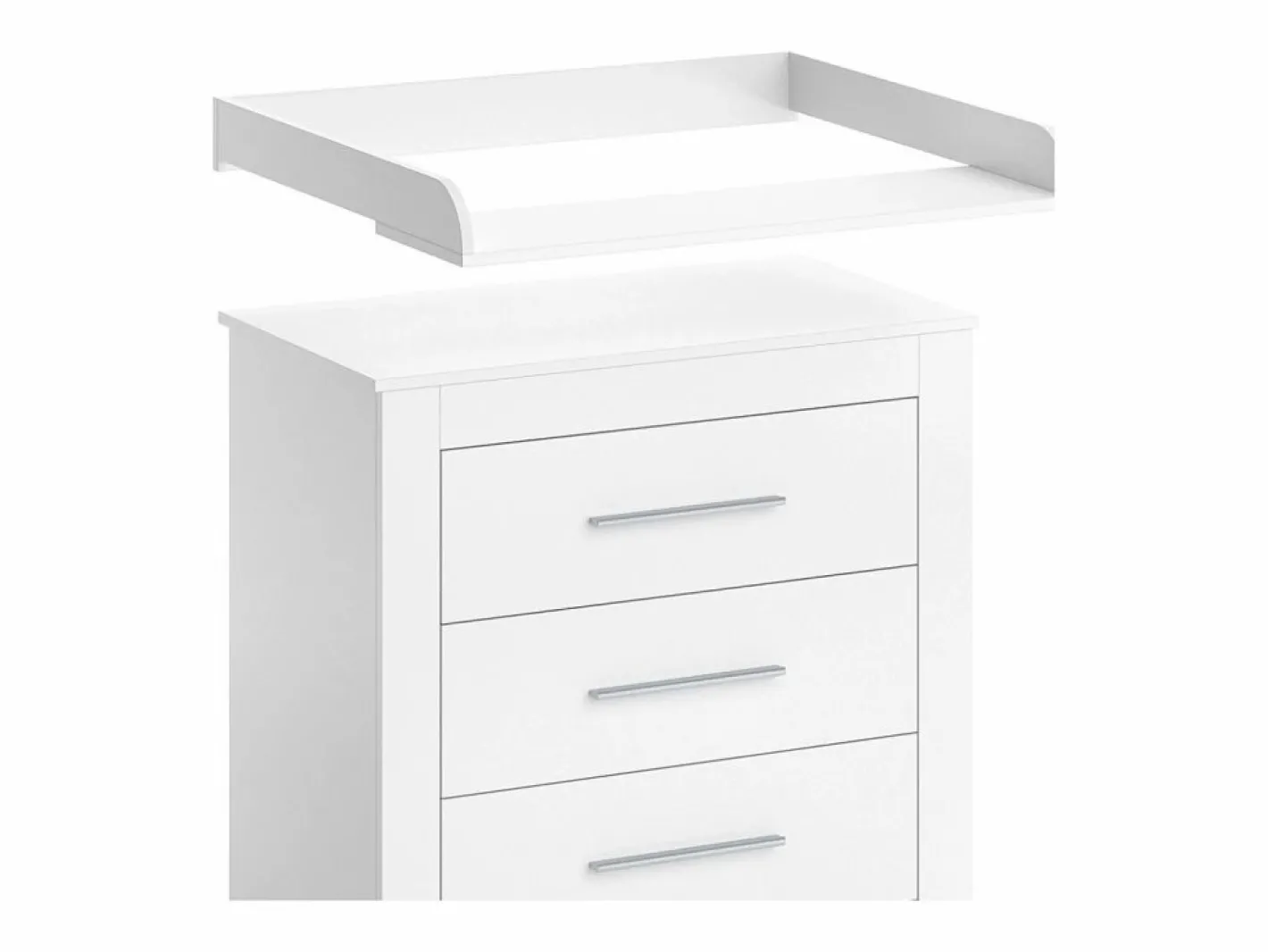 Vicco Mueble De Bebé|Cómoda cambiador 86.6x48.5x86.5 miro