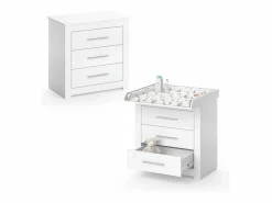 Vicco Mueble De Bebé|Cómoda cambiador 86.6x48.5x86.5 miro