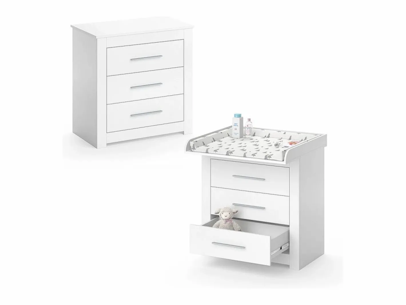 Vicco Mueble De Bebé|Cómoda cambiador 86.6x48.5x86.5 miro
