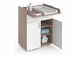 Vicco Mueble De Bebé|Cómoda cambiador /sonoma 75x50x100 lena