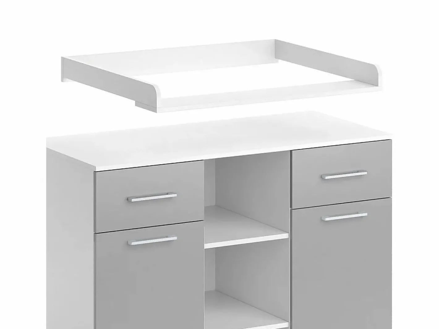 Vicco Mueble De Bebé|Cómoda cambiador 113x70x109 leonie