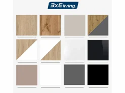 Cómoda con 5 cajones: antracita/roble lancelot, 70 x 39 x 125 cm^ Discount