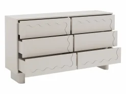 Cómoda con 6 cajones mdf en color - ANEZA^Vente-unique Outlet