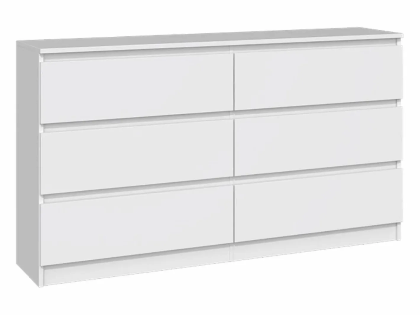 SELSEY Cómoda|Cómoda de seis cajones - 138 cm - - MALWA