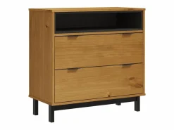 Cómoda FLAM madera maciza de pino 80x40x80 cm^vidaxl Best
