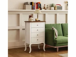 Homcom Mueble De Bebé|Cómoda Kiwita 4 cajones 98,5x60x40 cm