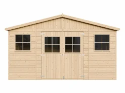 Timbela Caseta De Jardín|Cobertizo de madera para jardín - A246x418x320 cm / 12m² - M331