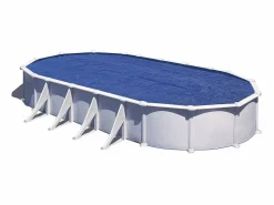 GRE Accesorio Piscina|Cobertor de Verano 805x460 cm para Piscinas Ovaladas de 810x470 cm | Cobertor Flotante Isotérmico