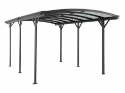 EXPERTLAND Cochera|Cochera de aluminio autoportante para coche - 1 coche - 15,15 m² - - BARESA